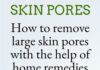 Healthcare infographic : How To Make Your Skin Pores Disappear With The Help of Home Remedies! – Mom Ca…
