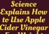 Healthcare infographic : Science Explains How to Use Apple Cider Vinegar For Weight Loss – Something Lo…