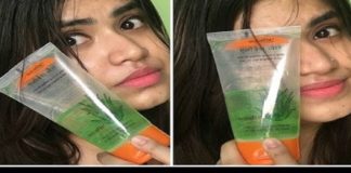 Healthcare infographic : Top 6 Ways To Use Patanjali Aloe Vera Gel For Flawless Glowing Skin