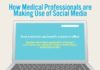 Healthcare infographic : ☞ MD ☆☆☆ Infographic: How medical professionals use social media.