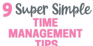 Management : 9 Super Simple Time Management Tips for Moms