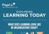 Management : Exploring Corporate Learning Today Infographic