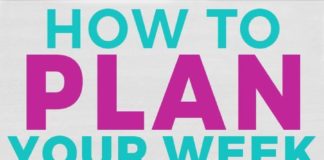 Management : How to Plan Your Week