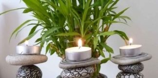 Management : L’idée déco du dimanche : Des photophores galets