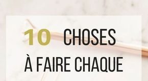 Management : Organisation : 10 choses à faire au début de chaque mois