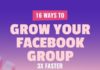 Marketing strategies : 16 Ways To Grow Your Facebook Group 3x Faster
