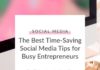 Marketing strategies : 26 Awesome Social Media Tips for Busy Entrepreneurs