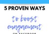 Marketing strategies : 5 Proven Ways to Boost Facebook Engagement