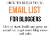 Marketing strategies : Email Marketing Tips for Bloggers and Small Businesses