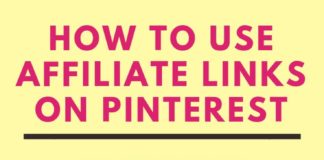 Marketing strategies : How To Make Money on Pinterest With Affiliate Links in 2019