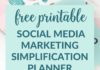 Marketing strategies : How to Simplify Your Social Media Marketing Strategies