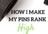Marketing strategies : How to Use Pinterest Marketing to Make your Pins Rank High Faster!