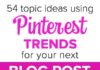 Marketing strategies : How to Use Pinterest Trends to Write Your Next Blog Post