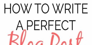Marketing strategies : How to Write a Perfect Blog Post Faster (and make it easier to consume)