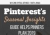 Marketing strategies : Pinterest’s Seasonal Insight Guide Helps Pinners Plan 2019