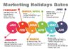 Marketing strategies : Seasonal Marketing Holidays…. Dates, Hashtags and Keywords (Case Study Included)
