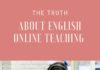 Marketing strategies : The Truth About English Teaching Online