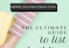 Marketing strategies : The Ultimate Guide to List Building for Bloggers