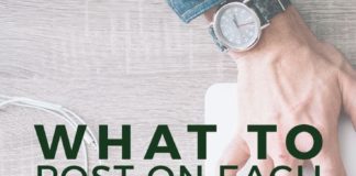 Marketing strategies : What to Post on Each Social Media Outlet