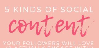 Marketing strategies : Wondering what you should post on your business social media accounts? Here are …