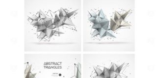 Medical infographic : 4 Polygonal Shapes. Medical Infographic. $8.00