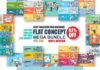 Medical infographic : 82% OFF Flat Concept Mega Bundle. Medical Infographic. $29.00