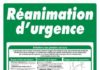 Medical infographic : Affiche de premiers secours sur la réanimation d'urgence