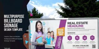 Medical infographic : Billboard Signage Design v2. Medical Infographic