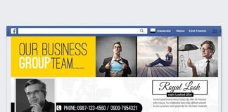Medical infographic : Corporate Facebook Timeline Cover. Web Elements