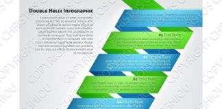 Medical infographic : DNA Double Helix Infographic. Medical Infographic