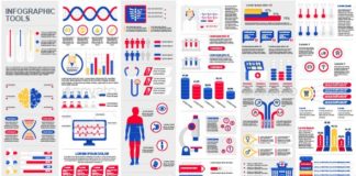 Medical infographic : Medical Infographic Elements – Vector EPS, AI Illustrator