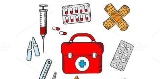 Medical infographic : Medical infographic : Ambulance and medical objects icons. Medical Infographic. $7.00