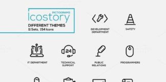 Medical infographic : Medical infographic : Big Bundle of Pictograms Collection