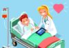 Medical infographic : Medical infographic : Medical infographic isometric people cartoon doctor tablet and hospital technolo…