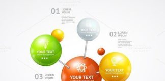 Medical infographic : Medical infographic : Vector infografic molecule. Medical Infographic. $5.00