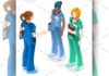 Medical infographic : Nurse Education Medical Infographic Graphics Hospital nurse education isometric …