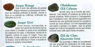 Medical infographic : Pierres précieuses