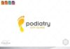 Medical infographic : Podiatry Logo Template 1. Medical Infographic