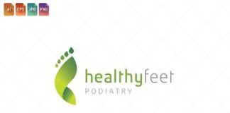 Medical infographic : Podiatry Logo Template 12. Medical Infographic