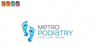 Medical infographic : Podiatry Logo Template 20. Medical Infographic