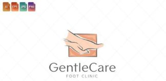 Medical infographic : Podiatry Logo Template 9. Medical Infographic