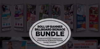 Medical infographic : Rollup Banner & Billboard Bundle. Travel Infographics