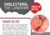 Medical infographic : The lowdown on cholesterol Show some love to your arteries… #Cholesterol #Info…