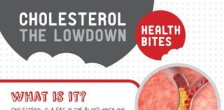 Medical infographic : The lowdown on cholesterol Show some love to your arteries… #Cholesterol #Info…