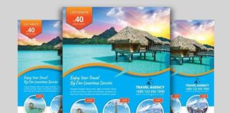 Medical infographic : Trave Flyer Vol – 04. Brochure Infographic