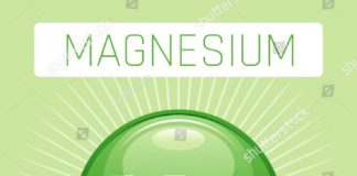 Medical infographic : Vector illustration eps10, isolated background. Realistic Magnesium Mg mineral v…