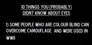 Psychology : 10 things about eyes