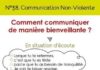 Psychology : Communication Non Violente – CNV – infographie