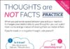 Psychology : INFOGRAPHIC Thoughts are not facts via Mindful