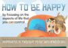 Psychology : Infographic: How to be happy in 11 steps